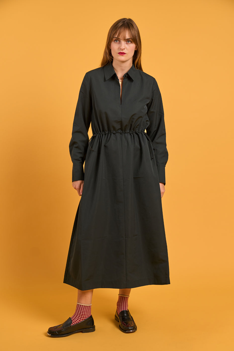 Tailored Midi Dress for Daily Wear