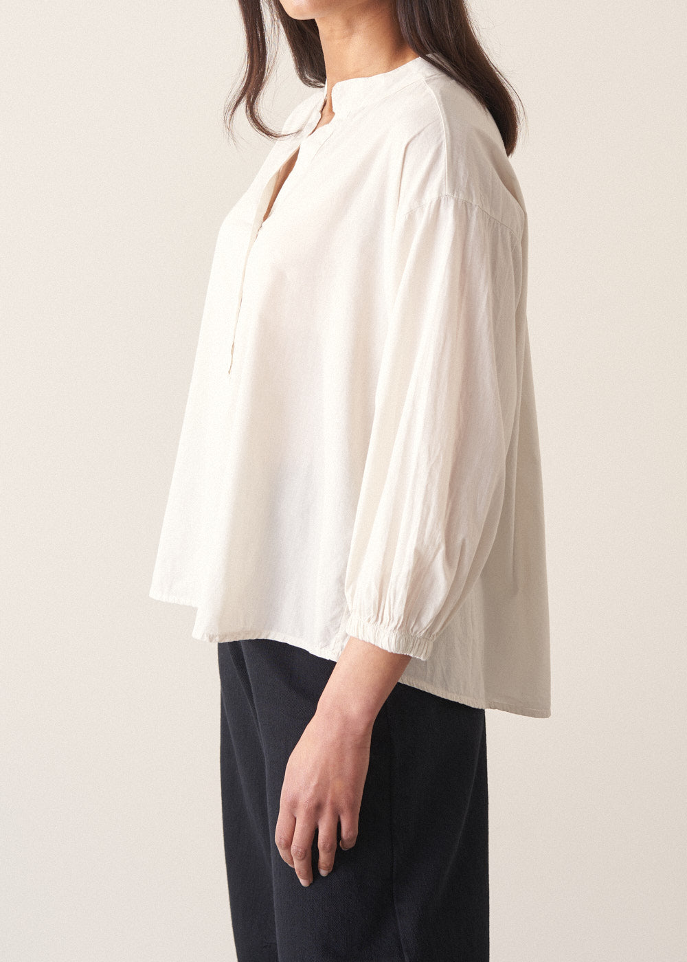 Refined Off White Cotton Top - Image 5